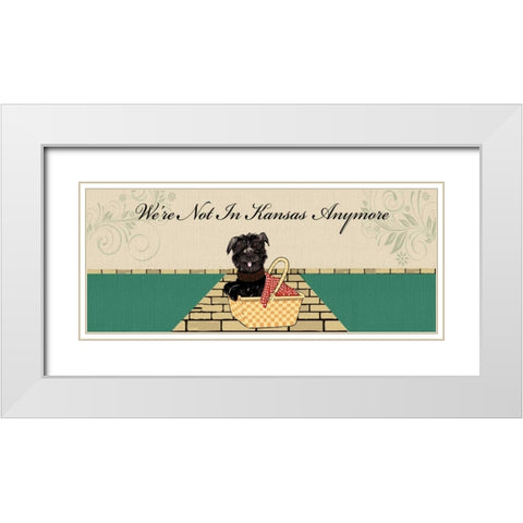 TOTOS BASKET White Modern Wood Framed Art Print with Double Matting by Ballantyne, Piper