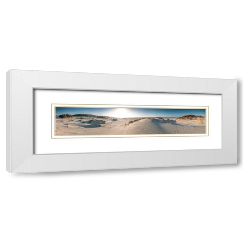 Dead sea, Israel White Modern Wood Framed Art Print with Double Matting by Frank, Assaf
