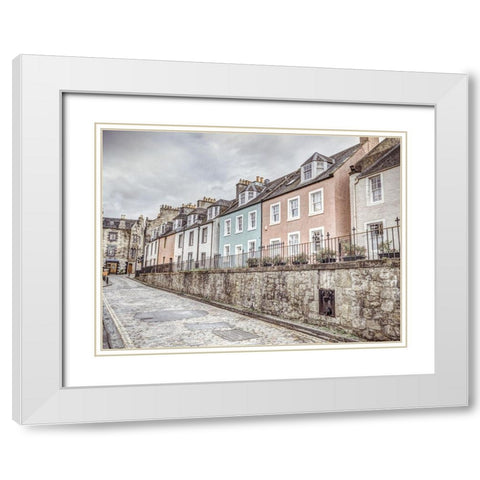 South Queensferry-Scotland White Modern Wood Framed Art Print with Double Matting by Frank, Assaf