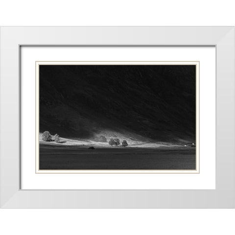 Glen Coe valley-Scotland White Modern Wood Framed Art Print with Double Matting by Frank, Assaf