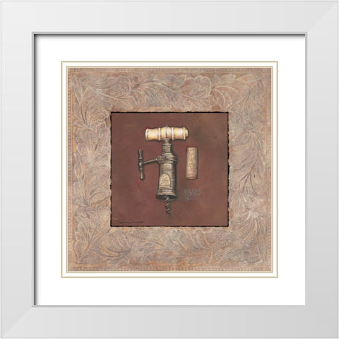 Kings Screw 1800s White Modern Wood Framed Art Print with Double Matting by Marrott, Stephanie
