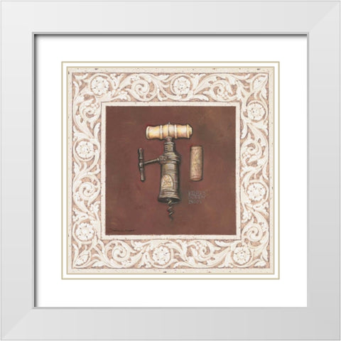 Kings Srew 1800s White Modern Wood Framed Art Print with Double Matting by Marrott, Stephanie