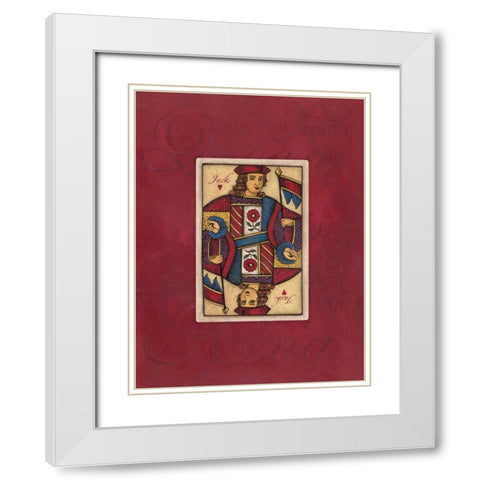 Jack Large White Modern Wood Framed Art Print with Double Matting by Marrott, Stephanie