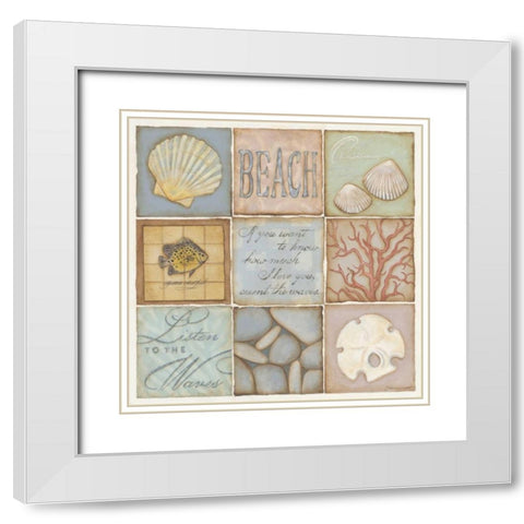 If You Want To Know White Modern Wood Framed Art Print with Double Matting by Marrott, Stephanie