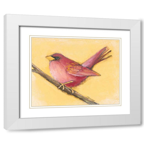 Show Off White Modern Wood Framed Art Print with Double Matting by Marrott, Stephanie