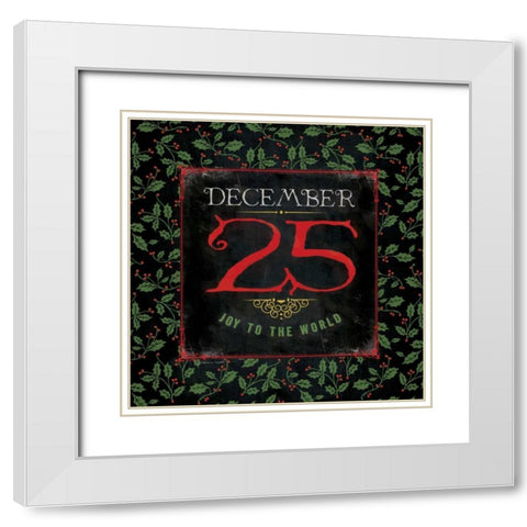 White Modern Wood Framed Art Print with Double Matting by Marrott, Stephanie