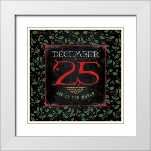 White Modern Wood Framed Art Print with Double Matting by Marrott, Stephanie