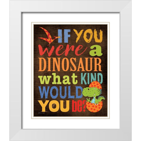 What Kind White Modern Wood Framed Art Print with Double Matting by Marrott, Stephanie