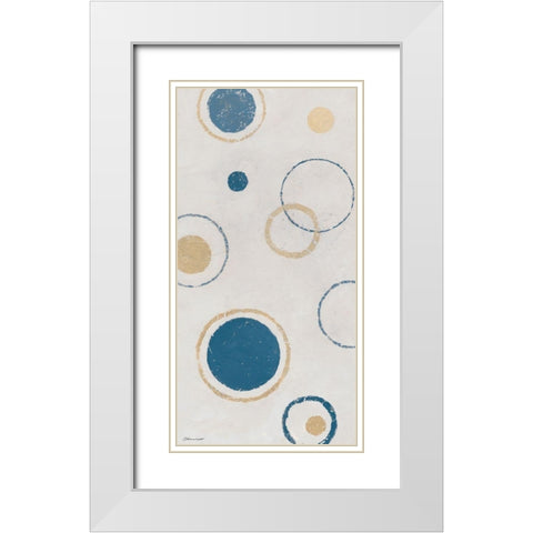 Abstract I White Modern Wood Framed Art Print with Double Matting by Marrott, Stephanie
