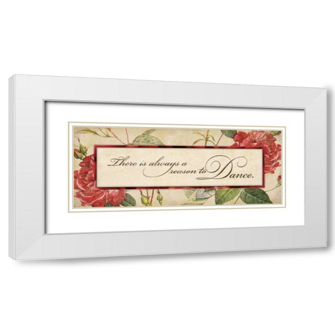 There is Always White Modern Wood Framed Art Print with Double Matting by Marrott, Stephanie