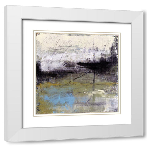 Lost and Found White Modern Wood Framed Art Print with Double Matting by Bagnato, Judi