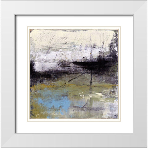 Lost and Found White Modern Wood Framed Art Print with Double Matting by Bagnato, Judi