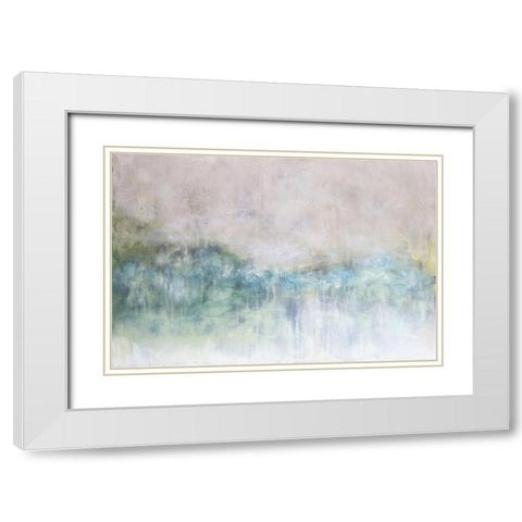 Hope In Your Word White Modern Wood Framed Art Print with Double Matting by Bagnato, Judi