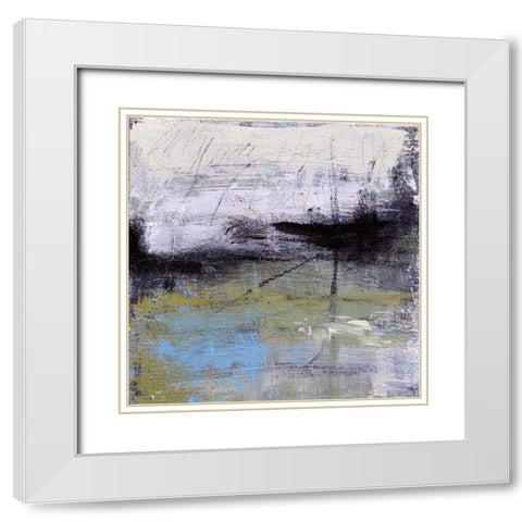 Beyond The Storm 2 White Modern Wood Framed Art Print with Double Matting by Bagnato, Judi