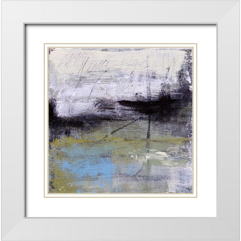 Beyond The Storm 2 White Modern Wood Framed Art Print with Double Matting by Bagnato, Judi