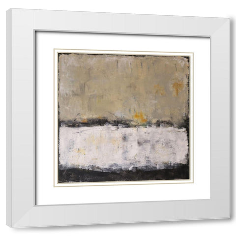 Welcoming Tomorrow White Modern Wood Framed Art Print with Double Matting by Bagnato, Judi