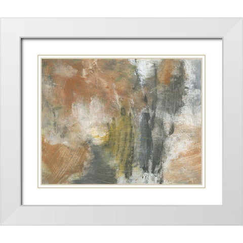 Jeremiah White Modern Wood Framed Art Print with Double Matting by Bagnato, Judi