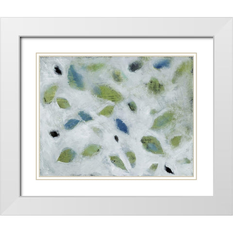 Rise W Meaning White Modern Wood Framed Art Print with Double Matting by Bagnato, Judi