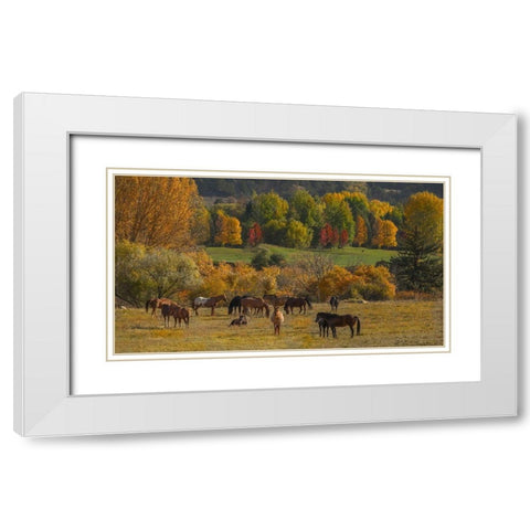Perfect Life White Modern Wood Framed Art Print with Double Matting by Linden, Sally