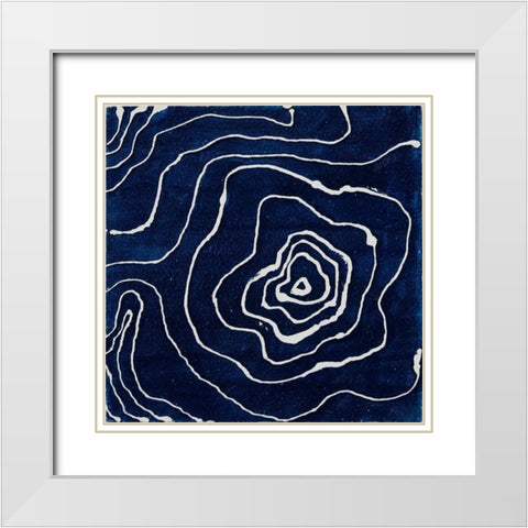 This Is The Place White Modern Wood Framed Art Print with Double Matting by Van, Laura