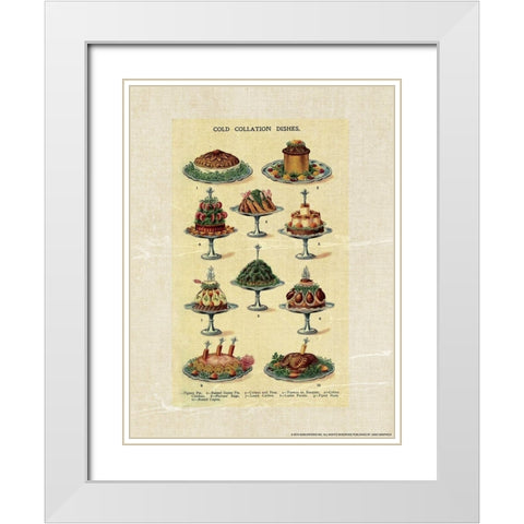 Beetons 2 White Modern Wood Framed Art Print with Double Matting by Nobleworks, Inc.