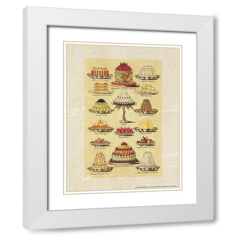 Beetons 3 White Modern Wood Framed Art Print with Double Matting by Nobleworks, Inc.