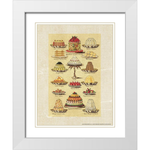 Beetons 3 White Modern Wood Framed Art Print with Double Matting by Nobleworks, Inc.