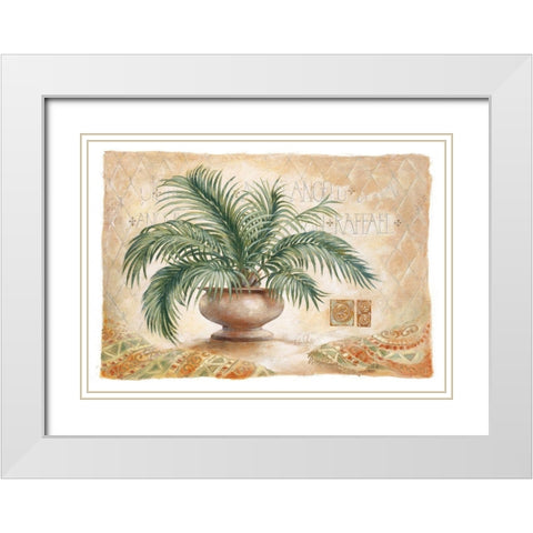 Raffael White Modern Wood Framed Art Print with Double Matting by Ancilotti, Claudia