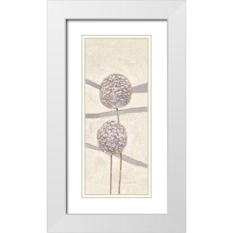 Pure Balance III White Modern Wood Framed Art Print with Double Matting by Ancilotti, Claudia