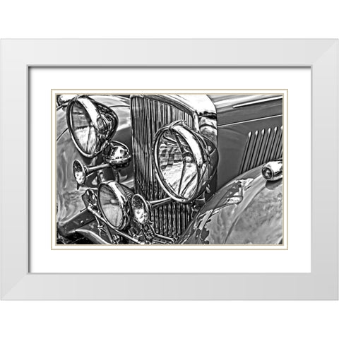 OLD-FASHIONED III White Modern Wood Framed Art Print with Double Matting by Fossey, George