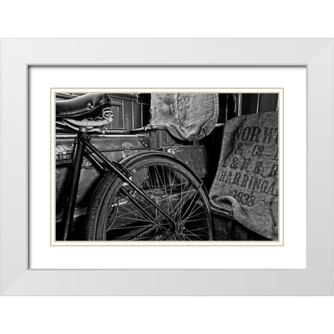 OLD-FASHIONED IV White Modern Wood Framed Art Print with Double Matting by Fossey, George