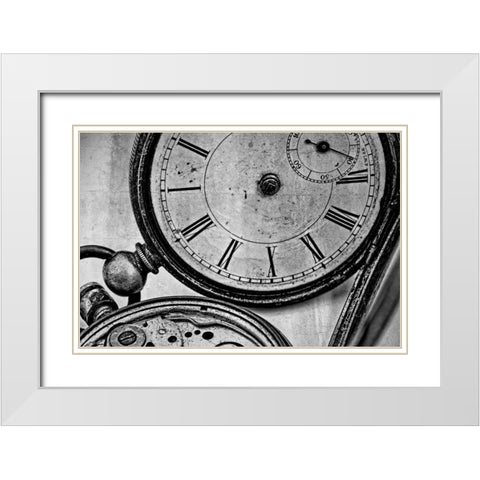 OLD-FASHIONED V White Modern Wood Framed Art Print with Double Matting by Fossey, George