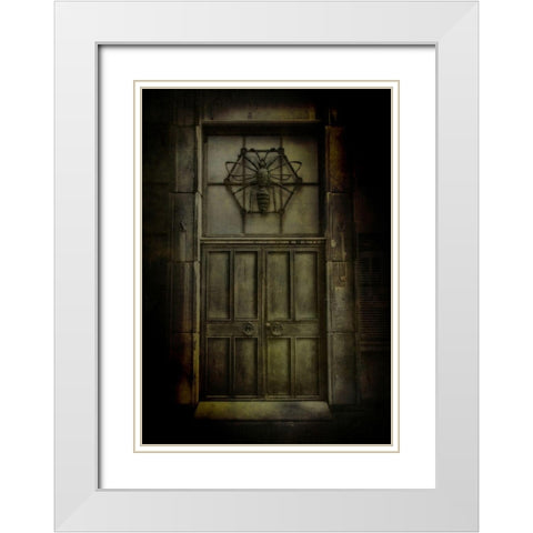FORGOTTEN HOMES I White Modern Wood Framed Art Print with Double Matting by Carlier, Dick