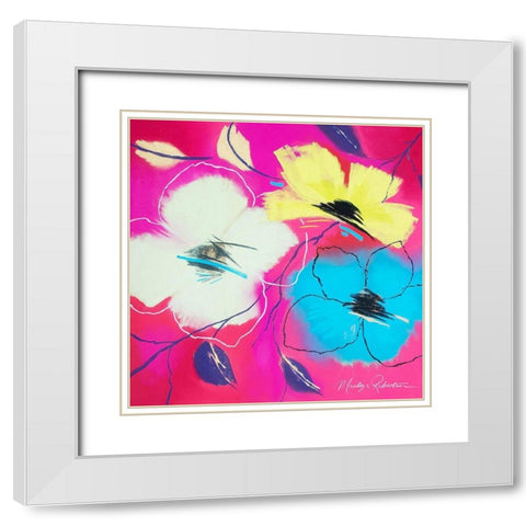 Bright Idea White Modern Wood Framed Art Print with Double Matting by Robertson, Marilyn