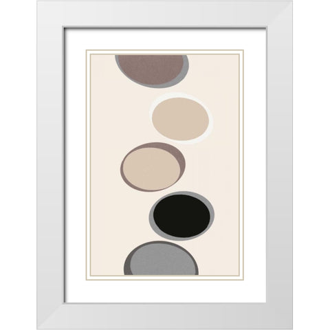 Imagination III White Modern Wood Framed Art Print with Double Matting by Design Show