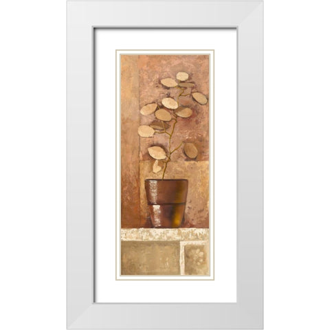 Gardeners Corner III White Modern Wood Framed Art Print with Double Matting by Babichev