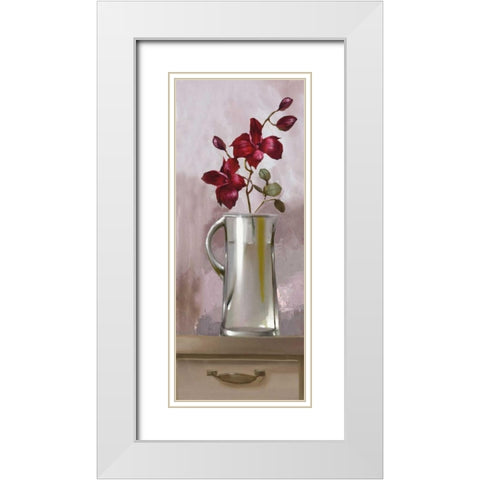 Glasshouse Delight I White Modern Wood Framed Art Print with Double Matting by Babichev