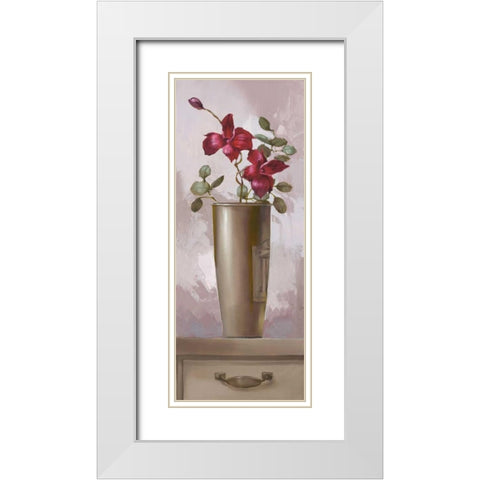 Glasshouse Delight III White Modern Wood Framed Art Print with Double Matting by Babichev