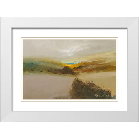 HEAVEN AND EARTH III White Modern Wood Framed Art Print with Double Matting by Lee, Spencer