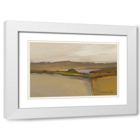 HEAVEN AND EARTH IV White Modern Wood Framed Art Print with Double Matting by Lee, Spencer