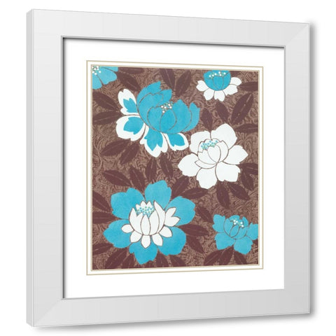 Wonderland II White Modern Wood Framed Art Print with Double Matting by Design Show
