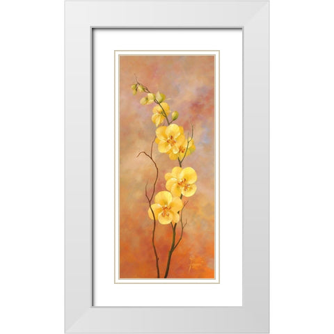 JAPANESE STYLE II White Modern Wood Framed Art Print with Double Matting by Fasani