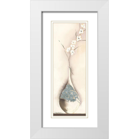 PLATINIUM II White Modern Wood Framed Art Print with Double Matting by Robertson, Marilyn