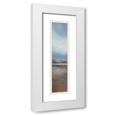 The Comong Storm White Modern Wood Framed Art Print with Double Matting by Dworok, Peter