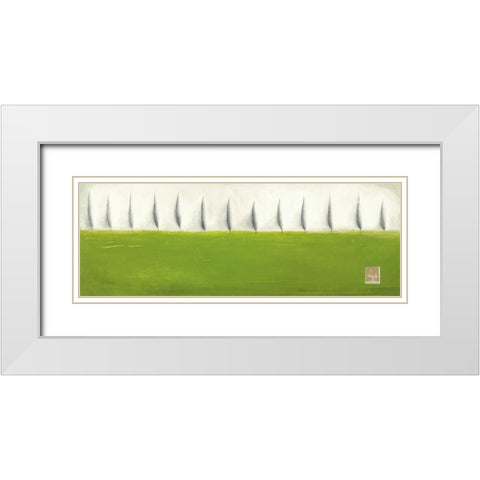 A Perfect Day I White Modern Wood Framed Art Print with Double Matting by Gore, Ally-Reader, Robert