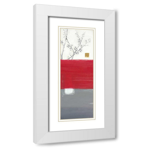 Window Garden I White Modern Wood Framed Art Print with Double Matting by Gore, Ally-Reader, Robert