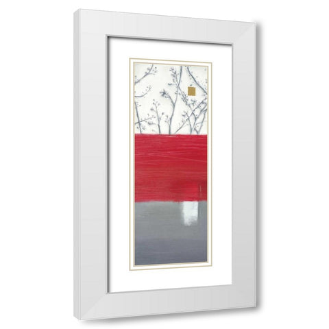 Window Garden II White Modern Wood Framed Art Print with Double Matting by Gore, Ally-Reader, Robert