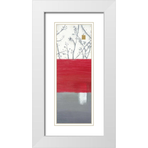 Window Garden II White Modern Wood Framed Art Print with Double Matting by Gore, Ally-Reader, Robert