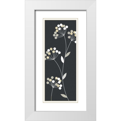 Starbright White Modern Wood Framed Art Print with Double Matting by Design Show