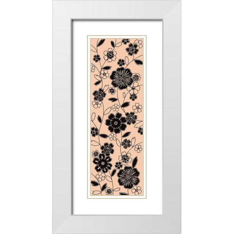 ACCORD VII White Modern Wood Framed Art Print with Double Matting by Design Show